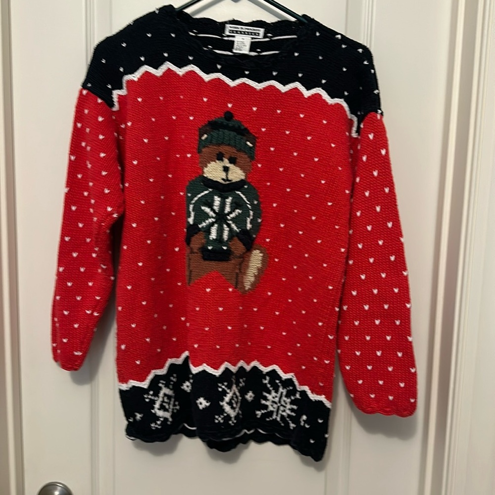 Vintage Work in Progress Classics holiday sweater